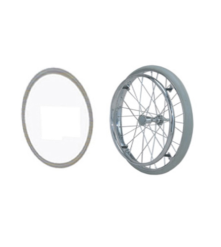 complete-wheel-with-inflatable-tire-for-chair-image